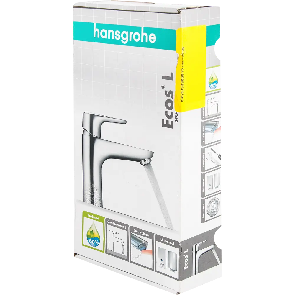 Смеситель для раковины Hansgrohe Ecos L однорычажный цвет хром 13709043 STLM-2063834 - Вид №3