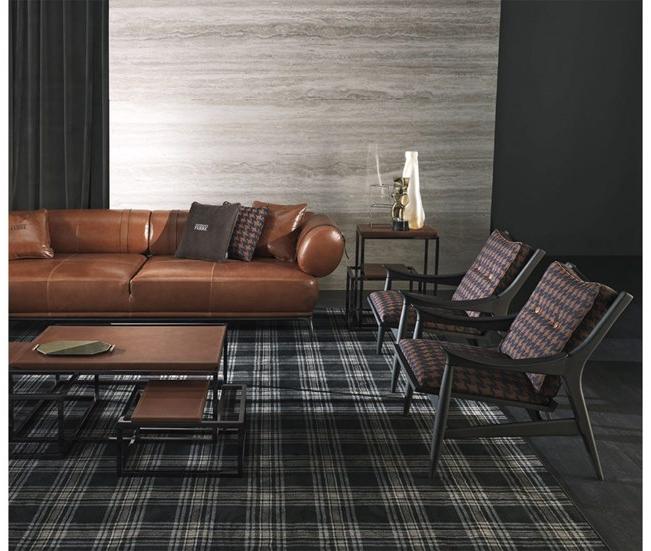 Gianfranco Ferré Home Кресло с обивкой из ткани с подлокотниками  F.fra.221.acx  - Вид №6