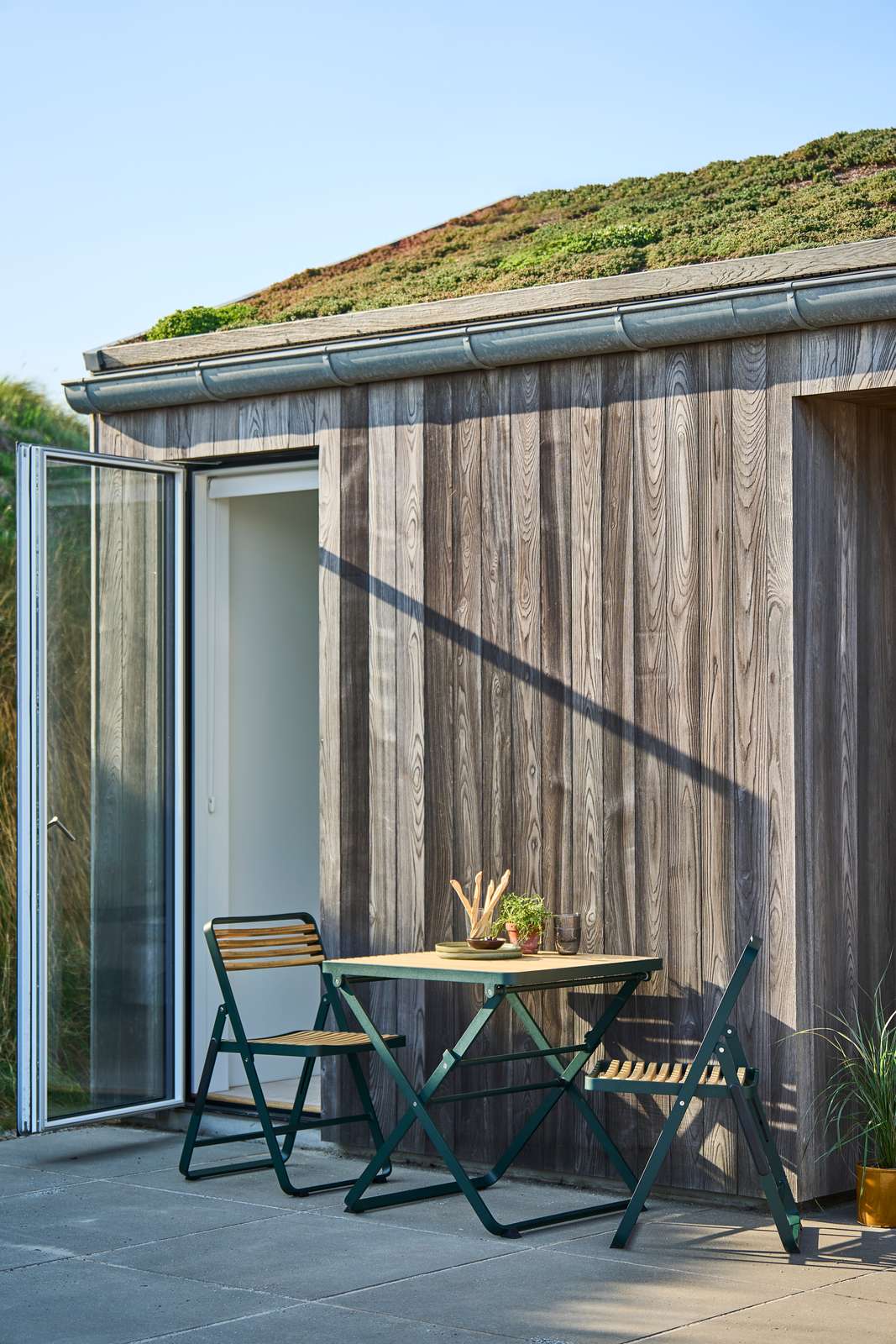 Складной стул из алюминия и бамбука с открытой спинкой Mindo Mindo 121 ARCH-00150806