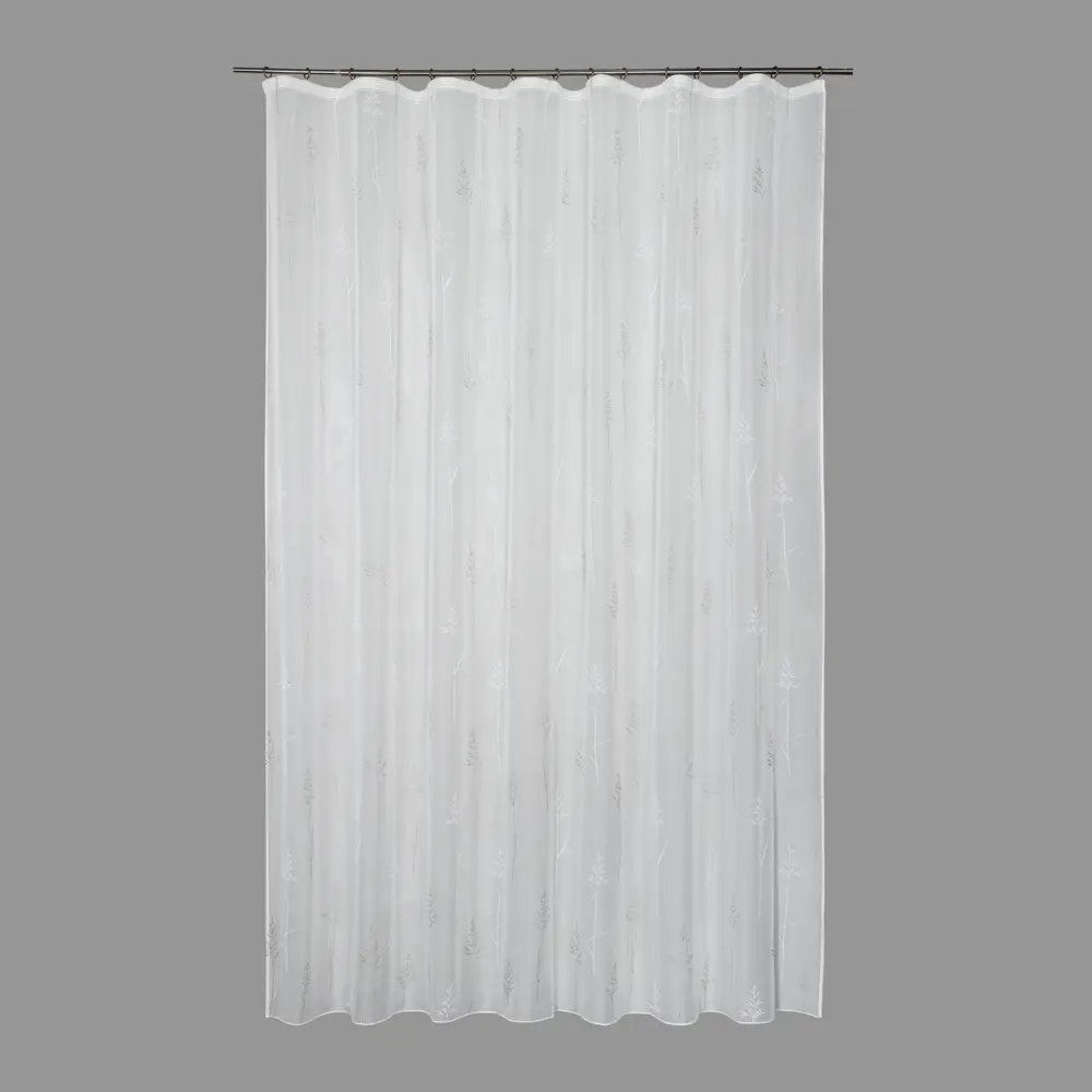 Тюль на ленте «Нежность» 250x280 см цвет серый GARDEN STLM-2125188 - Вид №1