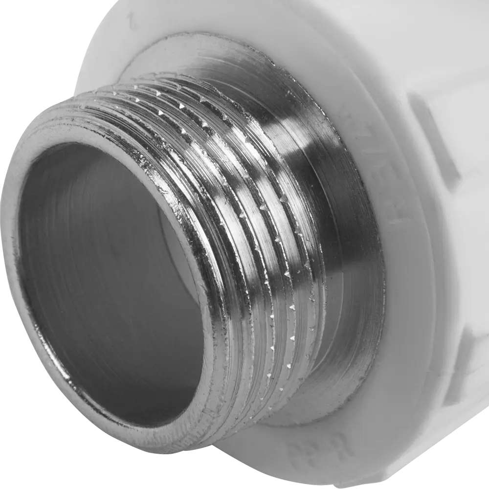 ПОЛИТЭК - Комбинированный угол 90° для соединения пластиковых и металлических труб 13564964 STLM-0003375 - Вид №1