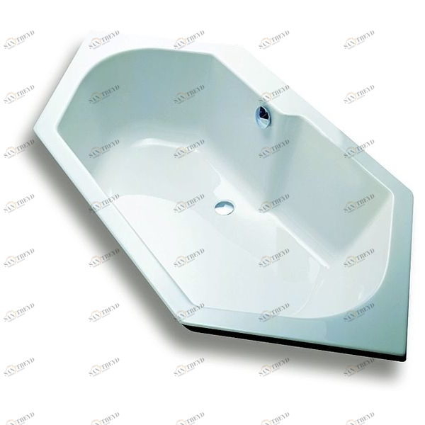 Ванна встраиваемая ARICA 190х90 см с аэромассажем Laola II HOESCH 5569