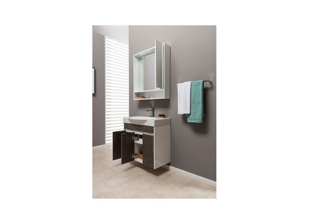 Тумба под раковину Aquanet Коста 76 белый/дуб антик sun-id-275372 - Вид №6