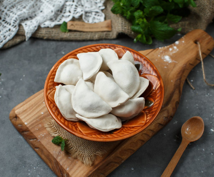 5876 Вареники со шпинатом и адыгейским сыром Вкусляндия  - Вид №1