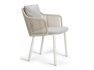 Садовый стул с тканевым подлокотником