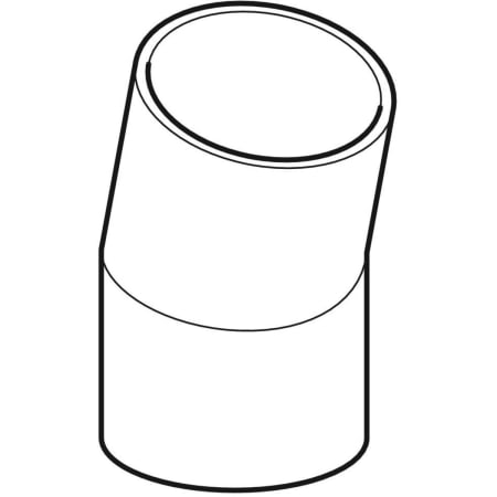 370.015.16.1 Отвод сегментный Geberit PE Geberit  - Вид №8