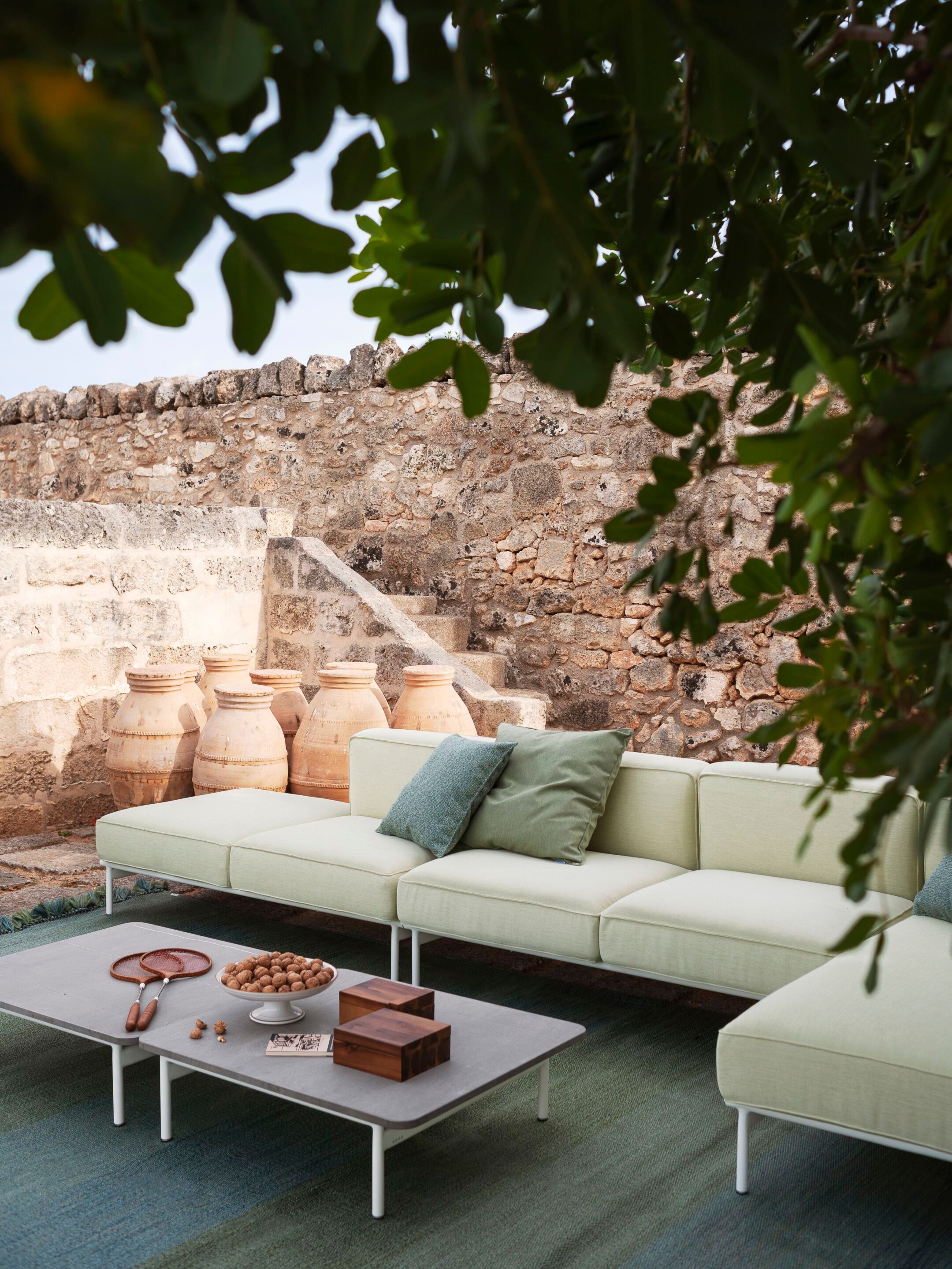 2-местный тканевый садовый диван RODA Extendo ARCH-00100079 - Вид №15