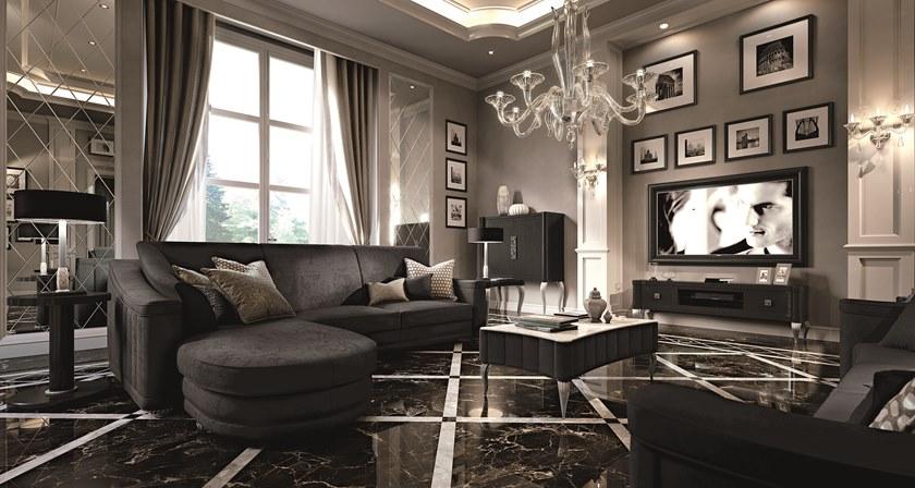 Valderamobili Журнальный столик квадратный Aura Auc051-a-b-cg - Вид №4