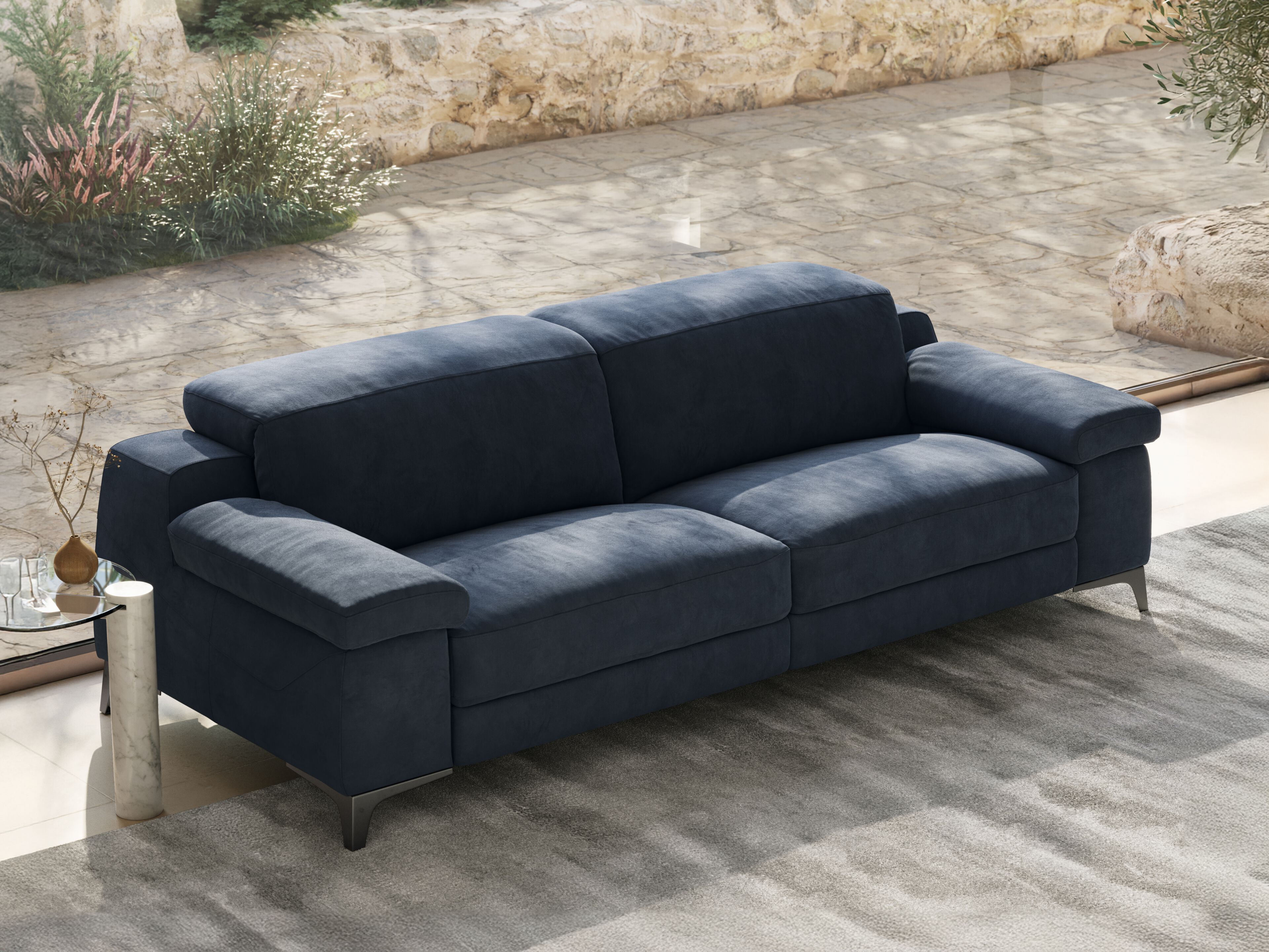 2-местный кожаный диван с электрическим движением Natuzzi Italia DUCA ARCH-00031724 - Вид №11