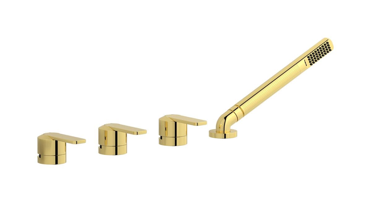 Смеситель для ванны с 4 отверстиями и ручным душем IB C-67 ARCH-00029720 - Вид №8