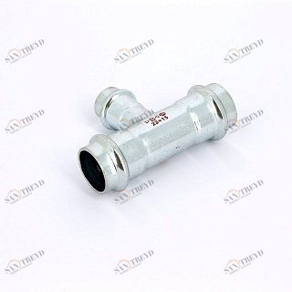 Тройник пресс оцинкованная сталь 22х15х22 IBP PC51300221522