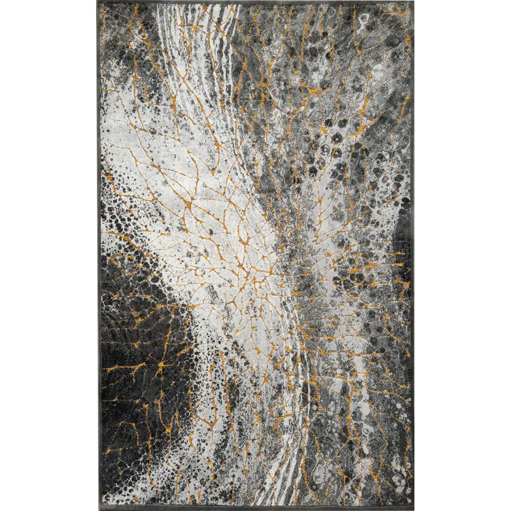 Ковер вискоза Рим 809X 120x180 см цвет черный CTIM STLM-2112781 - Вид №1