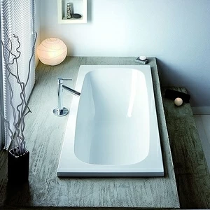 Ванна встраиваемая CAPRI 180x80 см с аэромассажем Deluxe