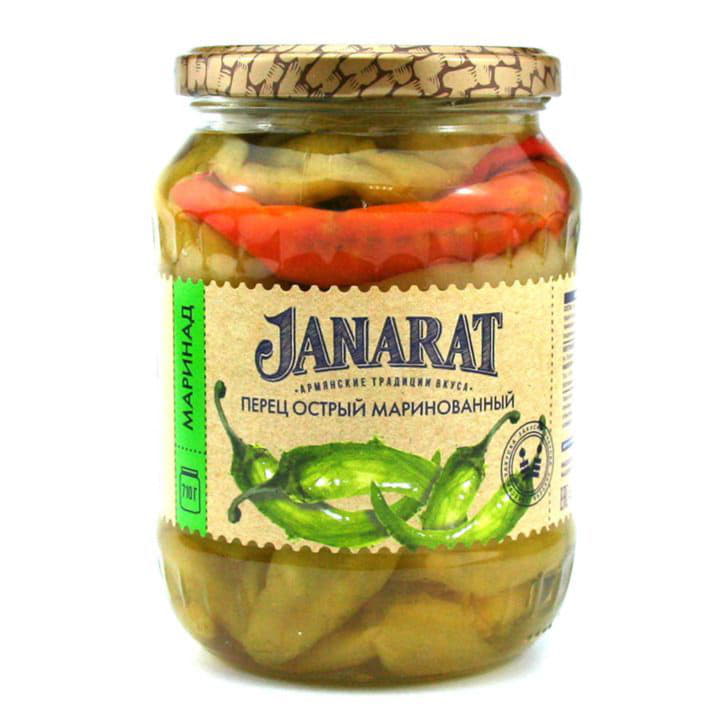 Перец острый маринованный Janarat 710 г Santreyd 9690