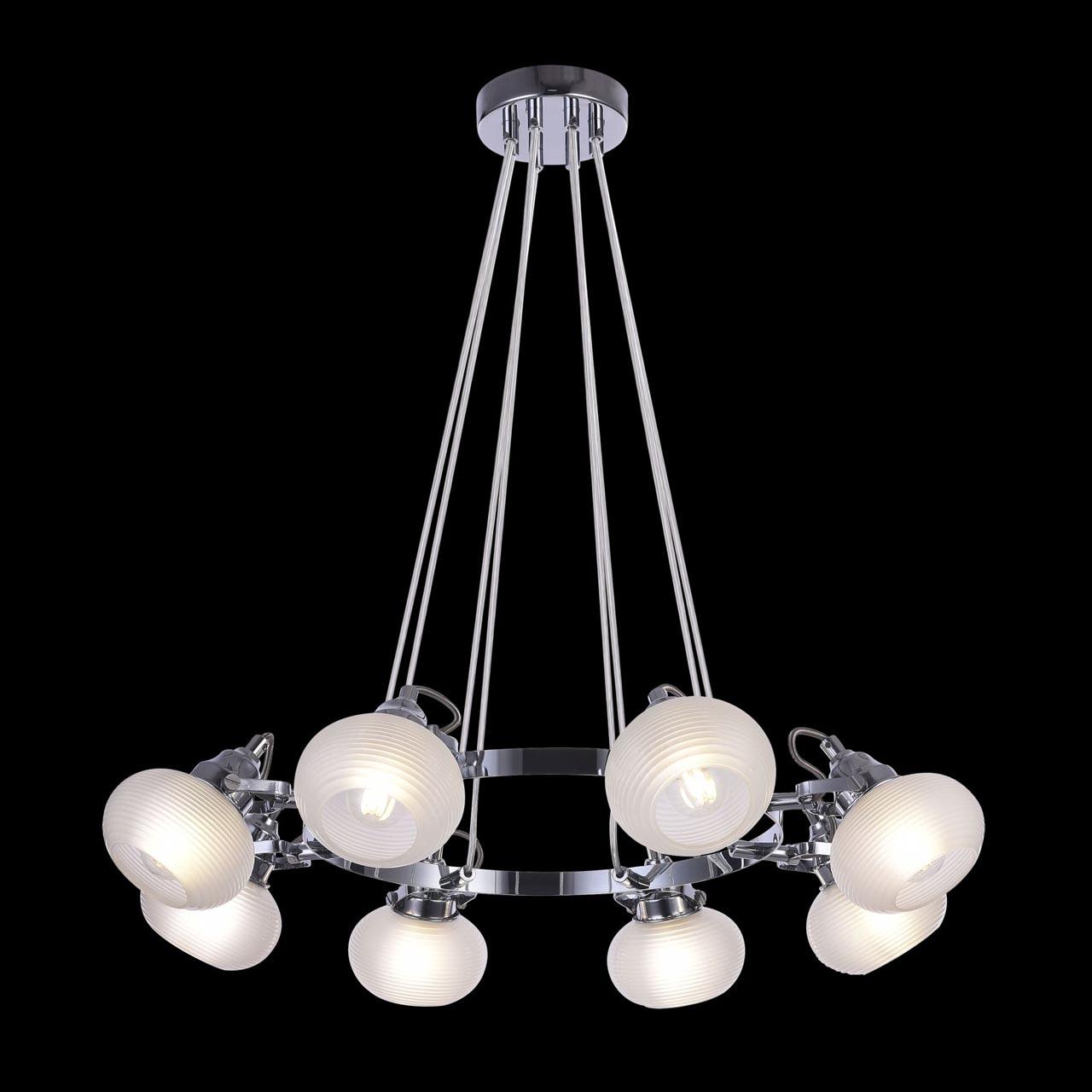 Подвесная люстра Freya Linda FR5690PL-08CH FREYA LINDA 194345 Хром - Вид №1