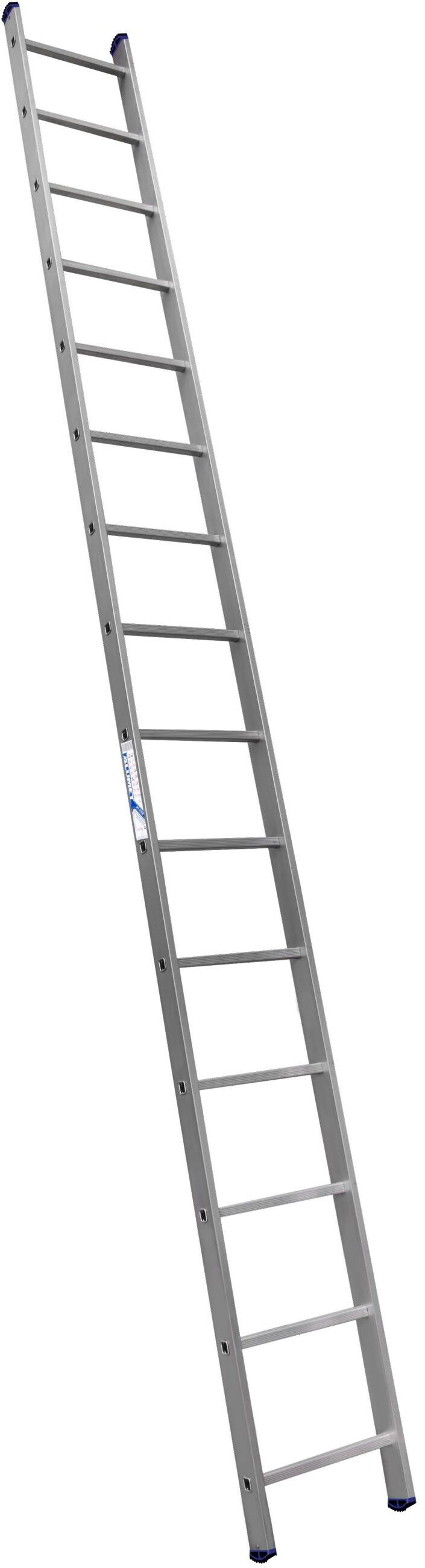 Алюминиевая односекционная приставная лестница HS1 6115