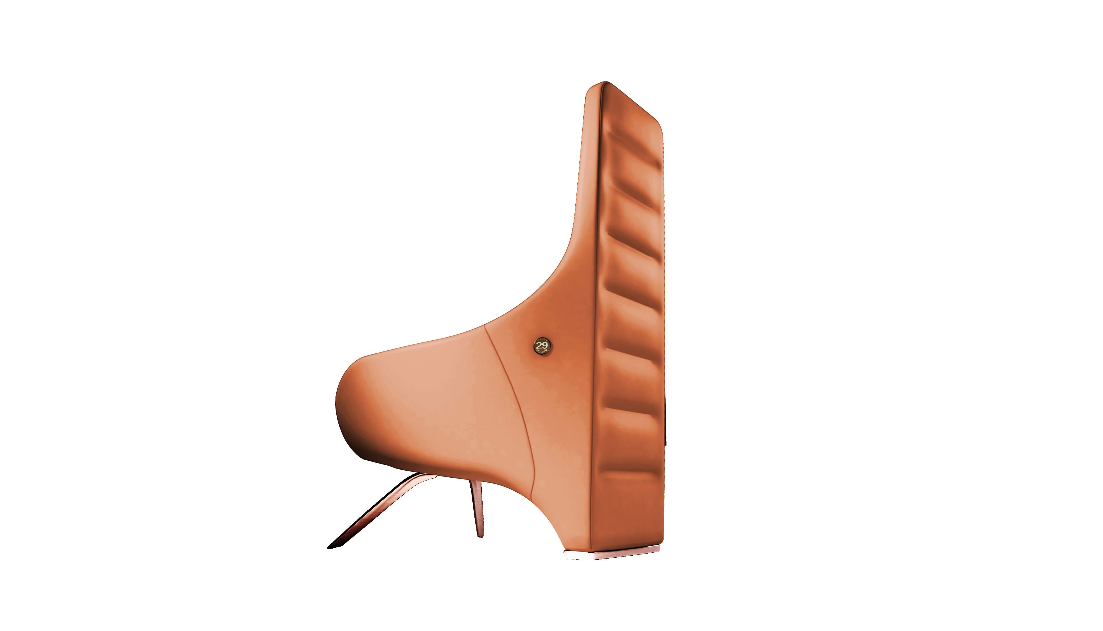 Кожаное кресло с высокой спинкой 29 MILANO Sky High ARCH-00058060 - Вид №5