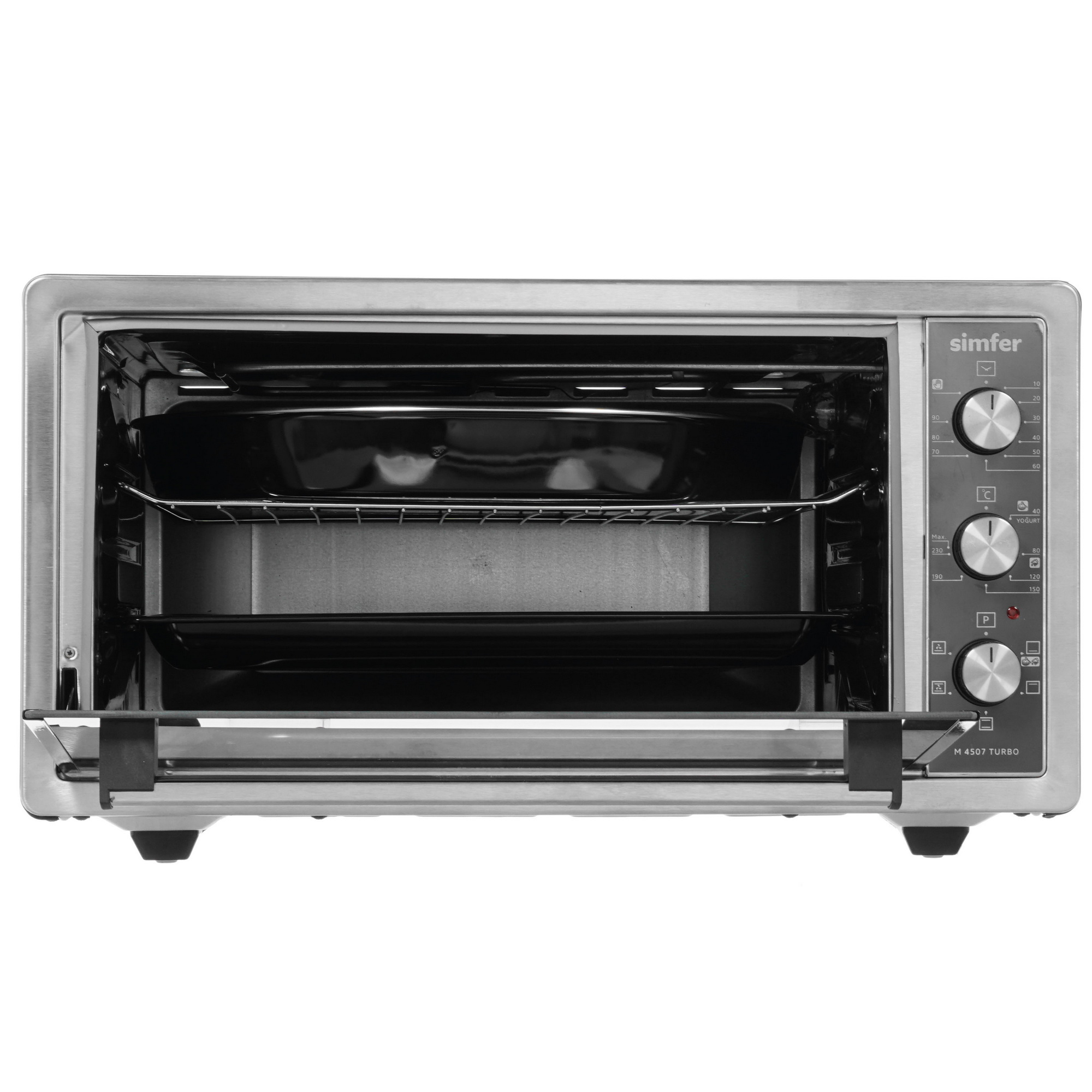 8180953 Мини-печь Simfer M4507 серебристый STDN-0013967 - Вид №5