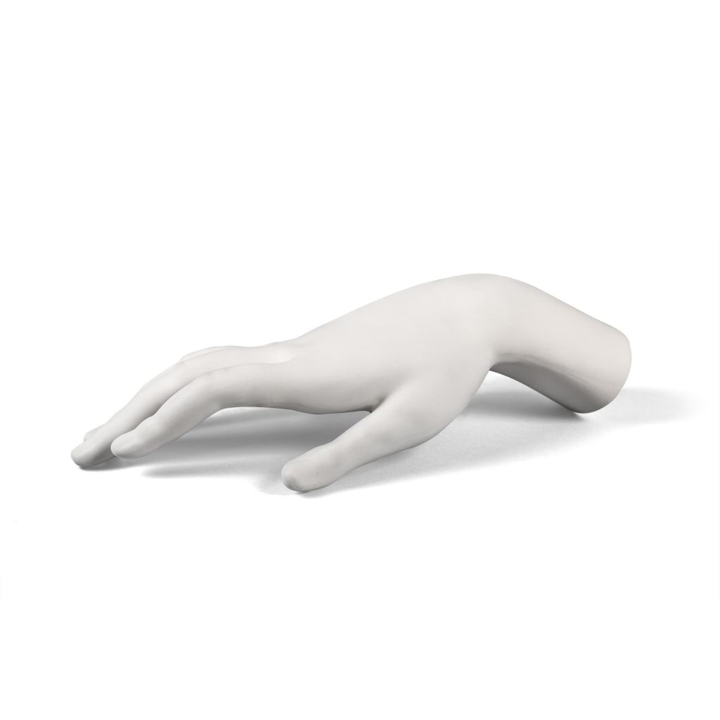 Статуэтка декоративная фарфоровая 24х34,5 см белая Memorabilia Mvsevm Female Hand SELETTI  00-3883230 Белый  - Вид №1
