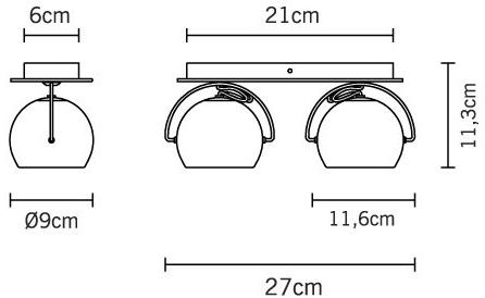 Fabbian Регулируемый настенный светильник Beluga white sun-id-1488580 - Вид №3