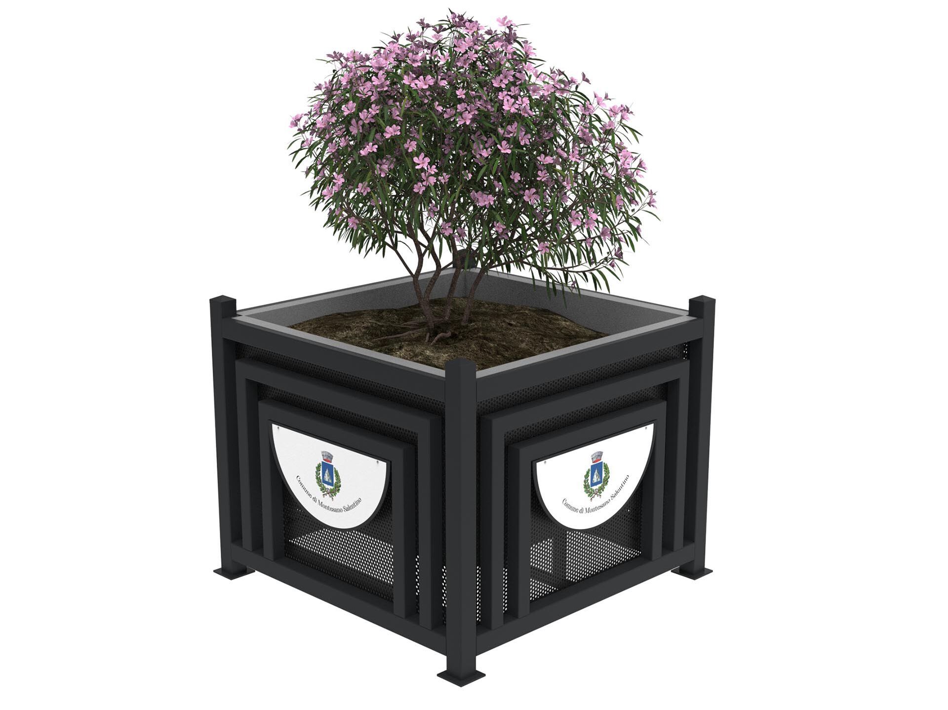 Плантатор для общественных мест с табличкой Lazzari Макинтош ARCH-00073388