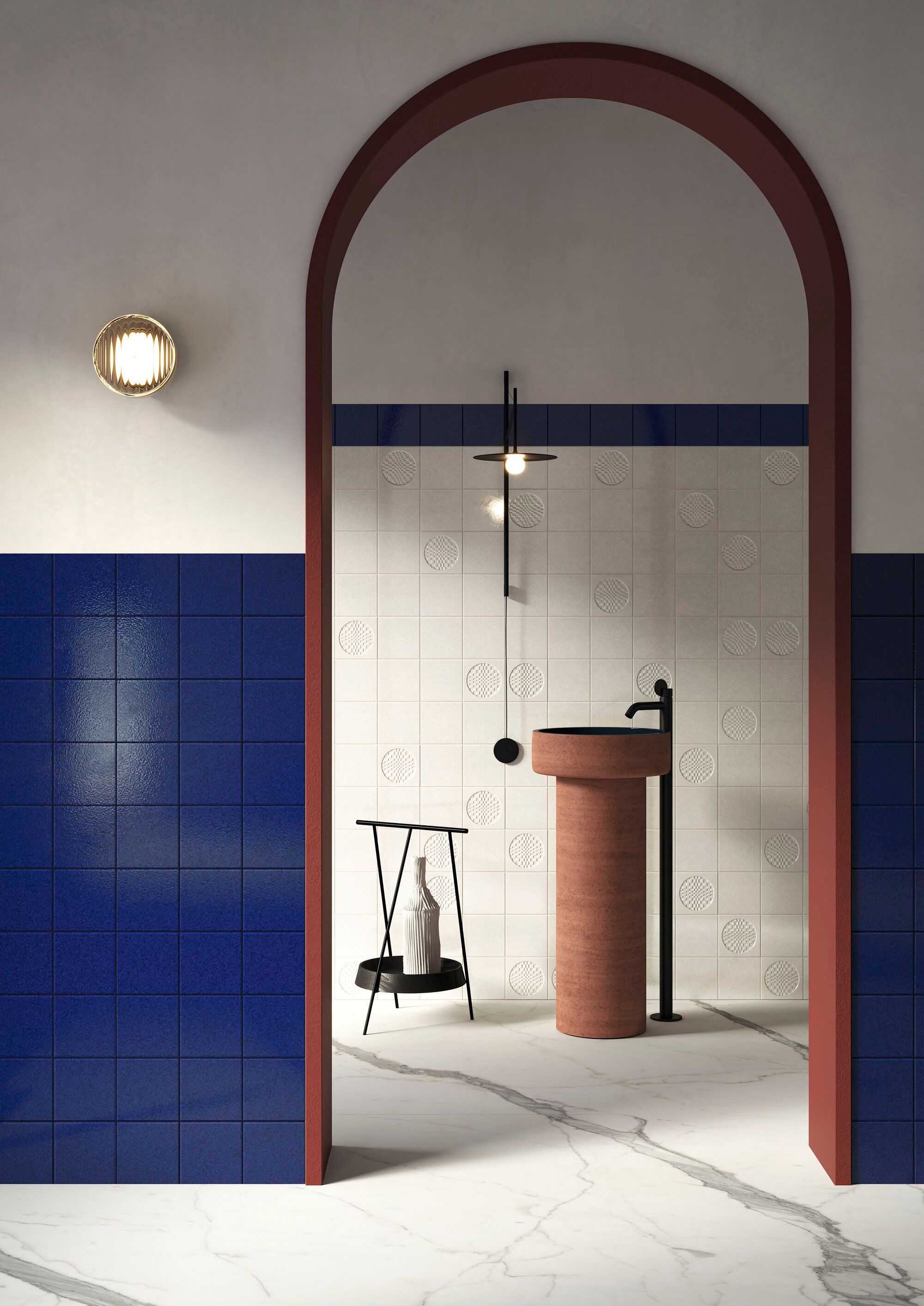 Облицовка керамогранита для интерьера IRIS Ceramica художественная мастерская ARCH-00058095 - Вид №8