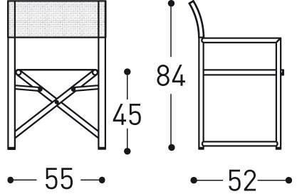Varaschin Садовый стул с подлокотниками из тикового дерева Victor sun-id-1356464 - Вид №2