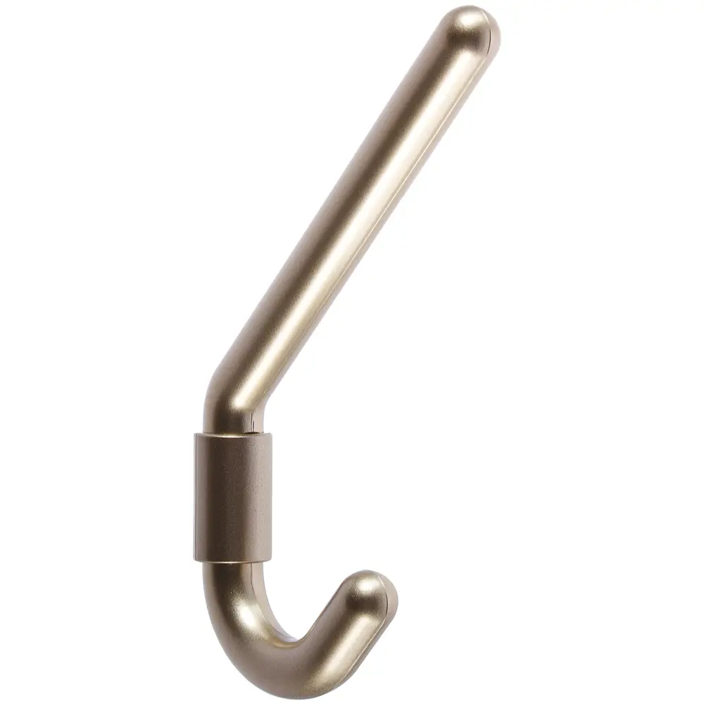 Крючок Elikor 112/113 пластик цвет матовое золото 18539952 STLM-2012669 