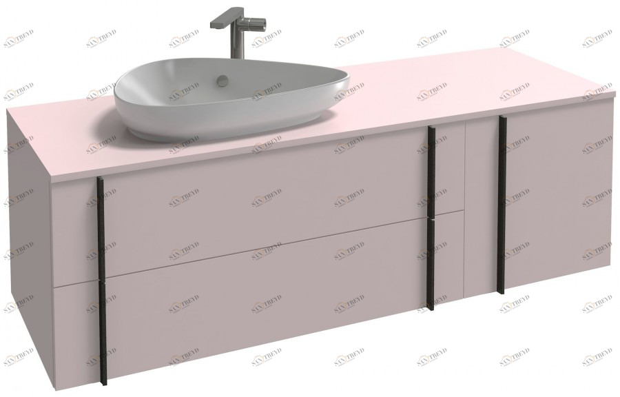 EB3043RU-E16 Тумба для раковины-чаши 145 cм Jacobdelafon NOUVELLE VAGUE Santreyd