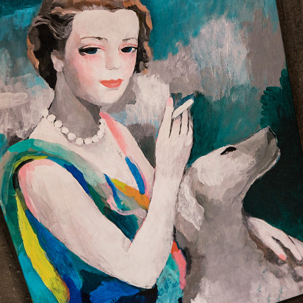 896518918_2628 Картина «Портрет Марсель Дормуа» (холст, галерейная натяжка) Object Desire  - Вид №2