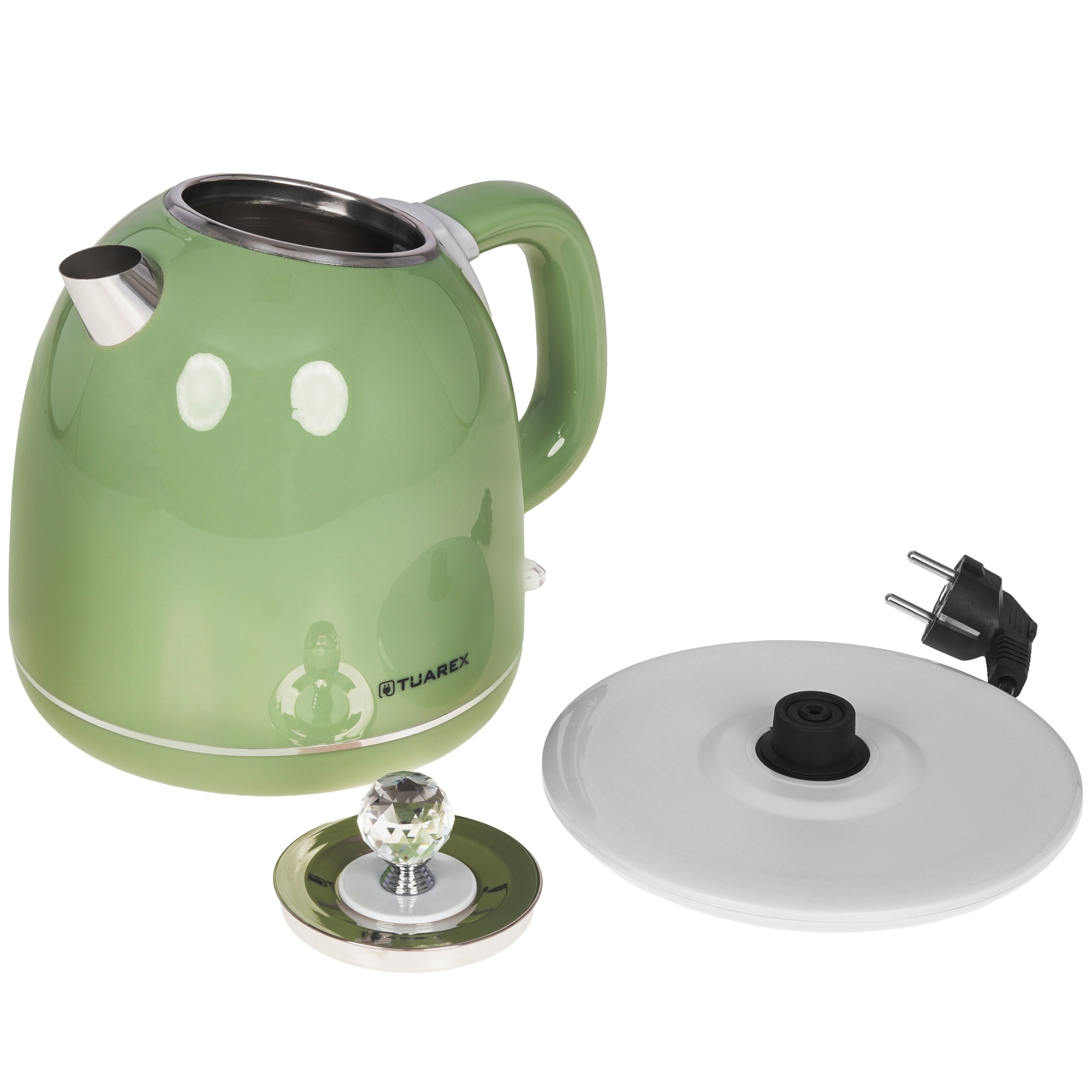 9050707 Электрочайник Tuarex TK-8003 зеленый STDN-0061483 - Вид №4