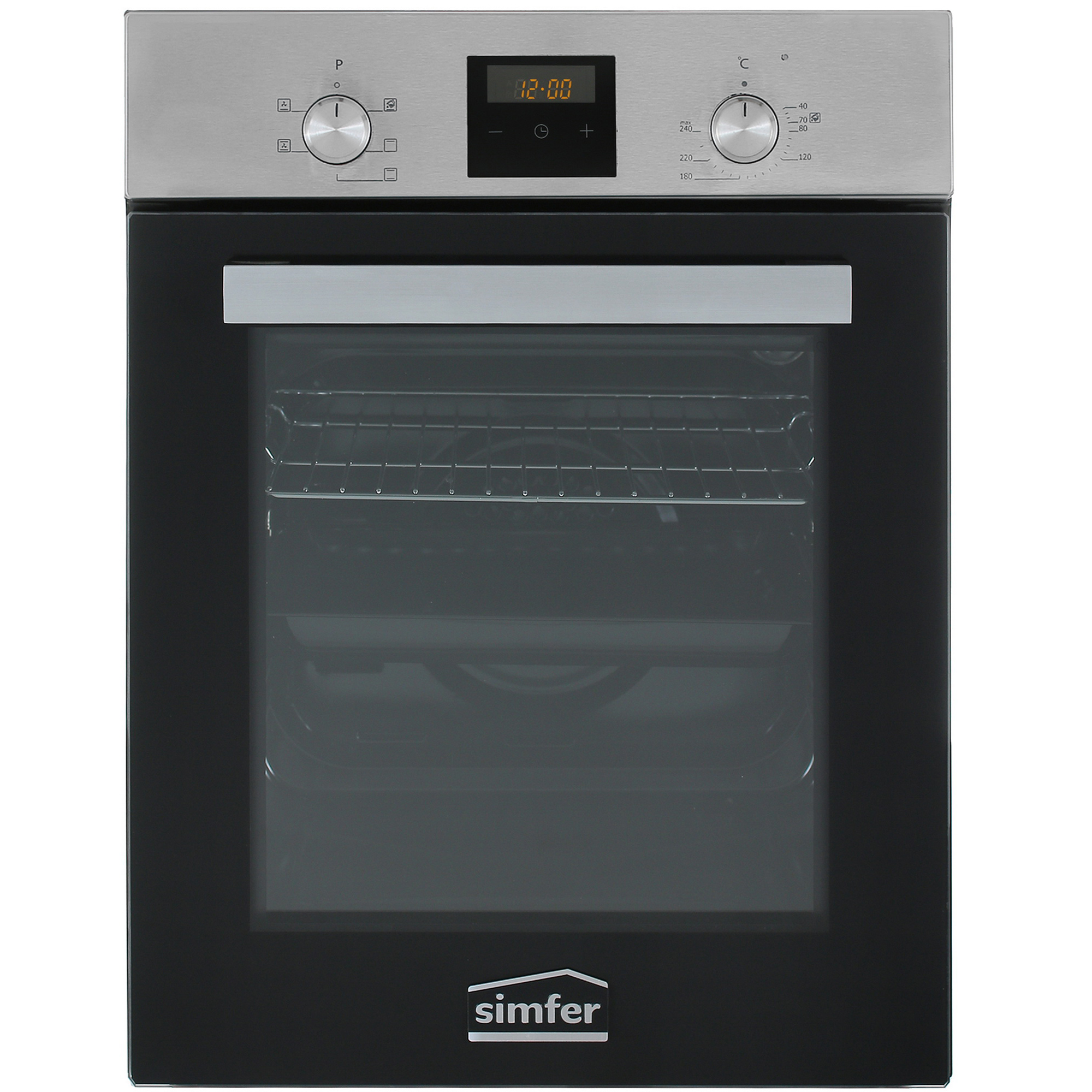 8186940 Электрический духовой шкаф Simfer B4EM56016 серебристый STDN-0118906