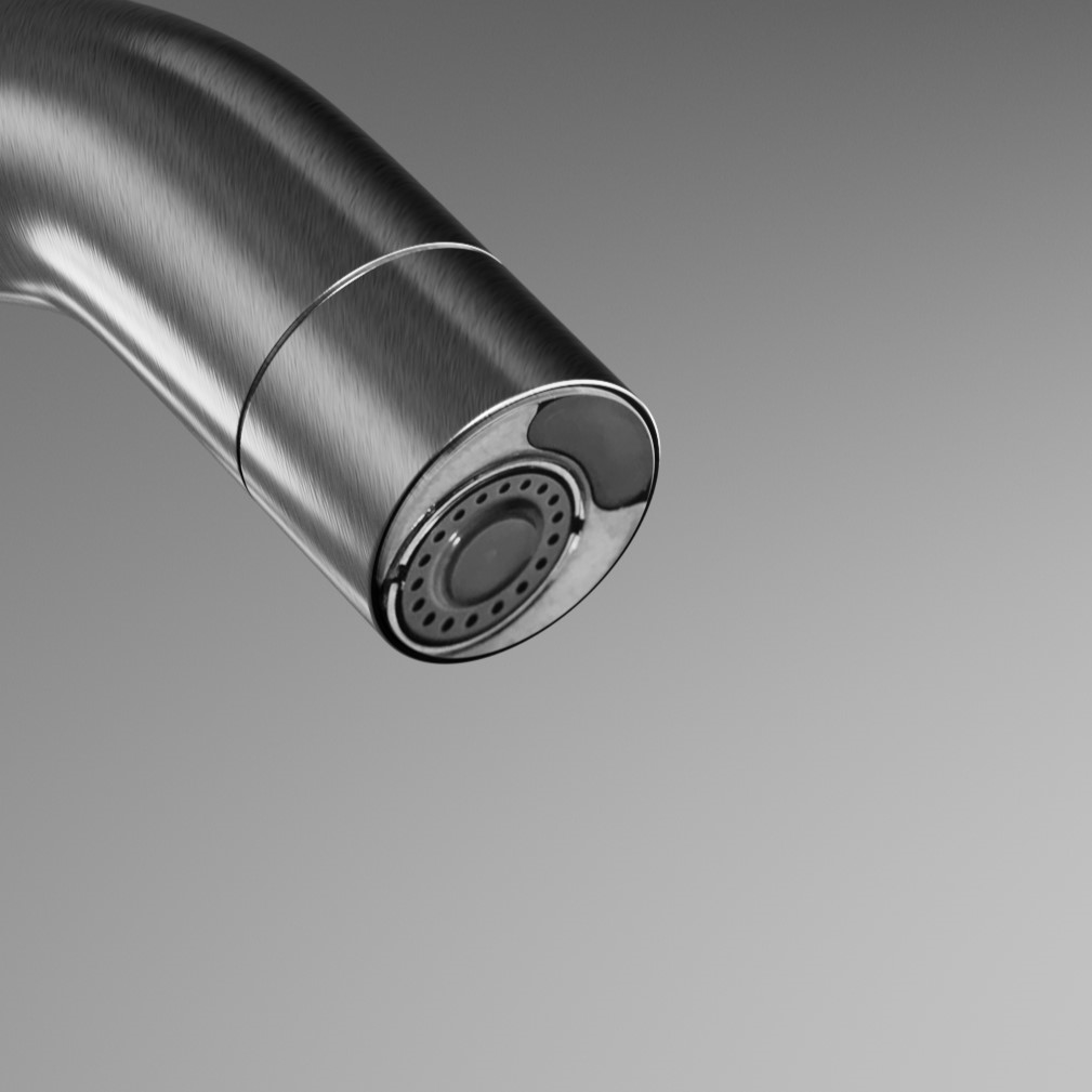 R335TR-S Бесконтактный настенный сенсорный кран Duten  - Вид №3