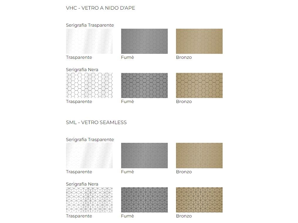 Индивидуальный алюминиевый и стеклянный секционный шкаф Guzzini & Fontana Shine ARCH-00143609 - Вид №7