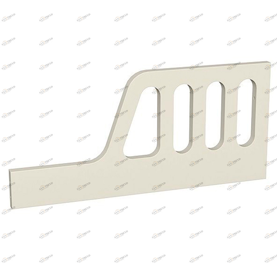 Ограничитель для кроватки Classic молочный ELLIPSE ELLIPSE CLASSIC 351698 Молочный Santreyd 