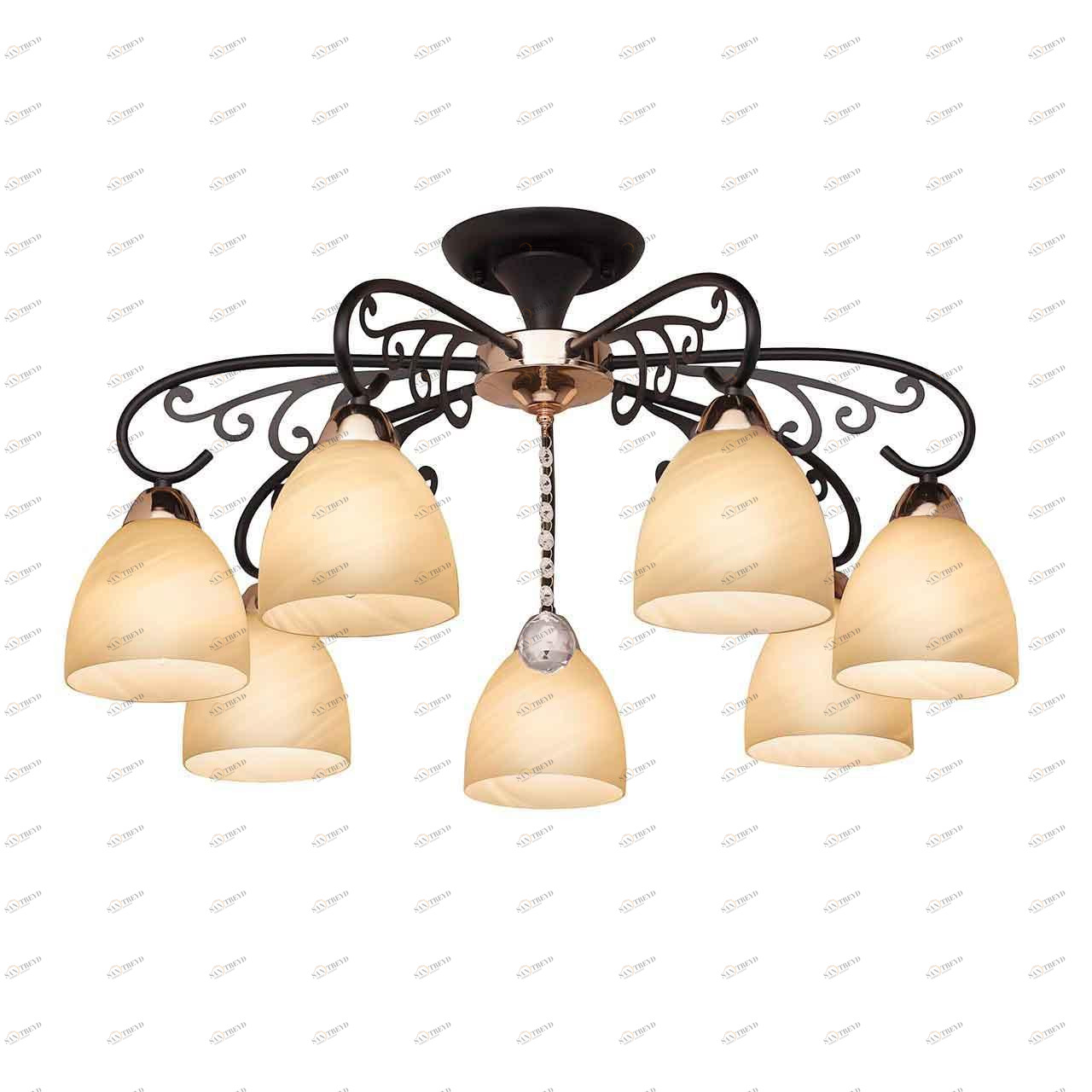 Потолочная люстра Silver Light Janette 261.59.7 SILVER LIGHT JANETTE 184273 Белый 