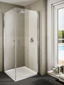 Распашная дверь для душевого уголка Provex Jolly JE 0070 JE 05 GL блестящий а...