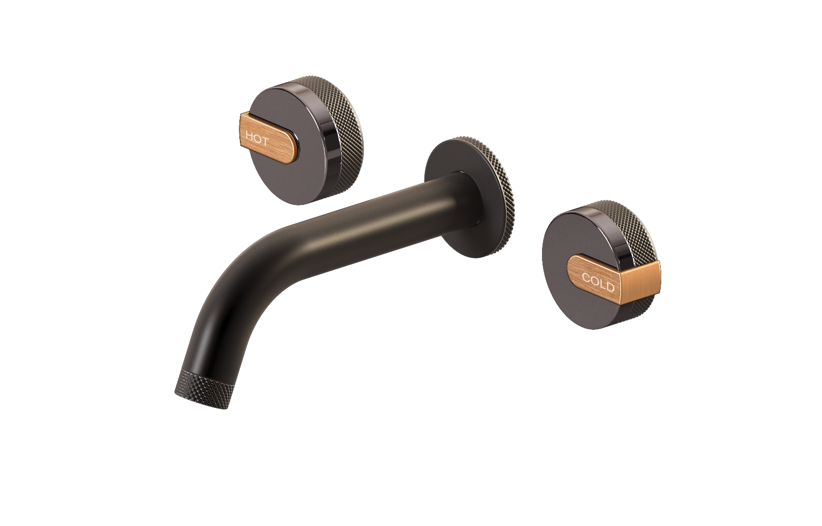 E-11530-R1OX-L1BRG-GM Смеситель для умывальника из 19,1см носикем (внешняя часть) GRAFF MOD+