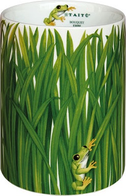 10662256 Taitu Ваза Taitu "Травы" 14см Фарфор 