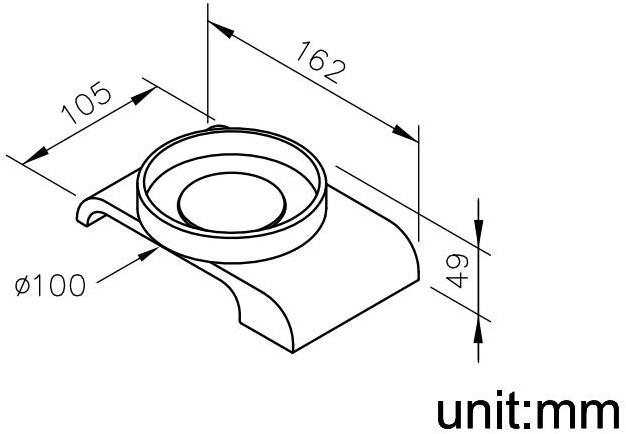 JUSTIME Мыльница из алюминия Dragon sun-id-1474005 - Вид №1