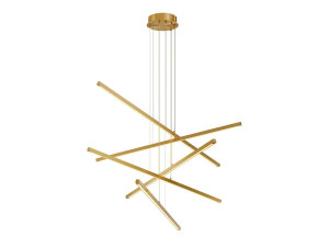 Металлический светодиодный подвесной светильник