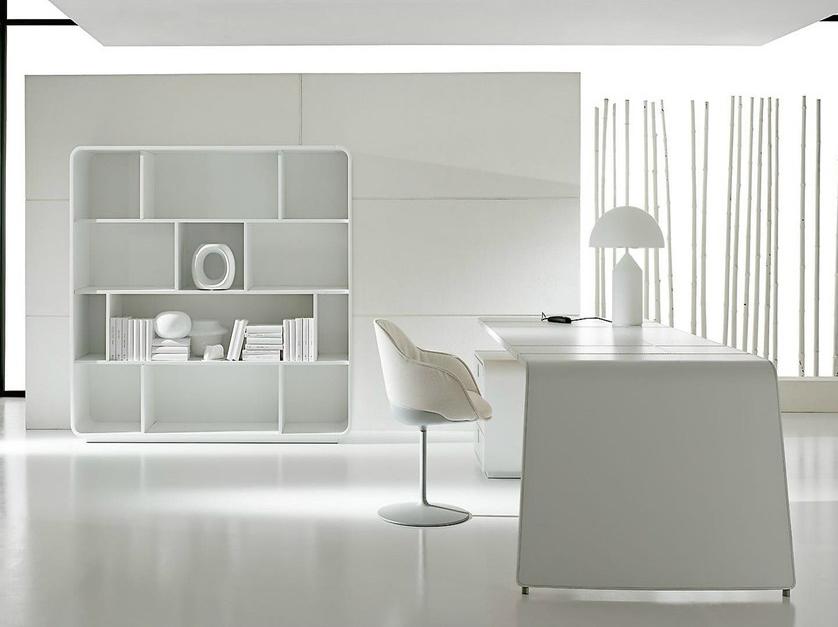 IFT Открытый лакированный офисный книжный шкаф Sestante sun-id-1466807 - Вид №1