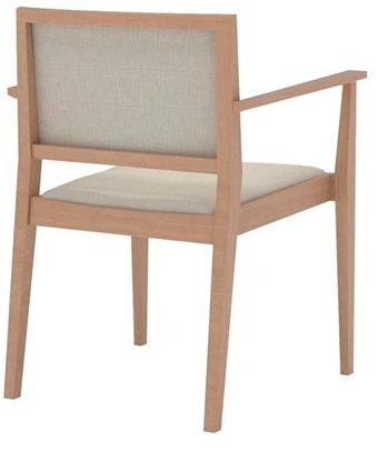 Andreu World Стул из бука с подлокотниками Manila So2033 - Вид №1