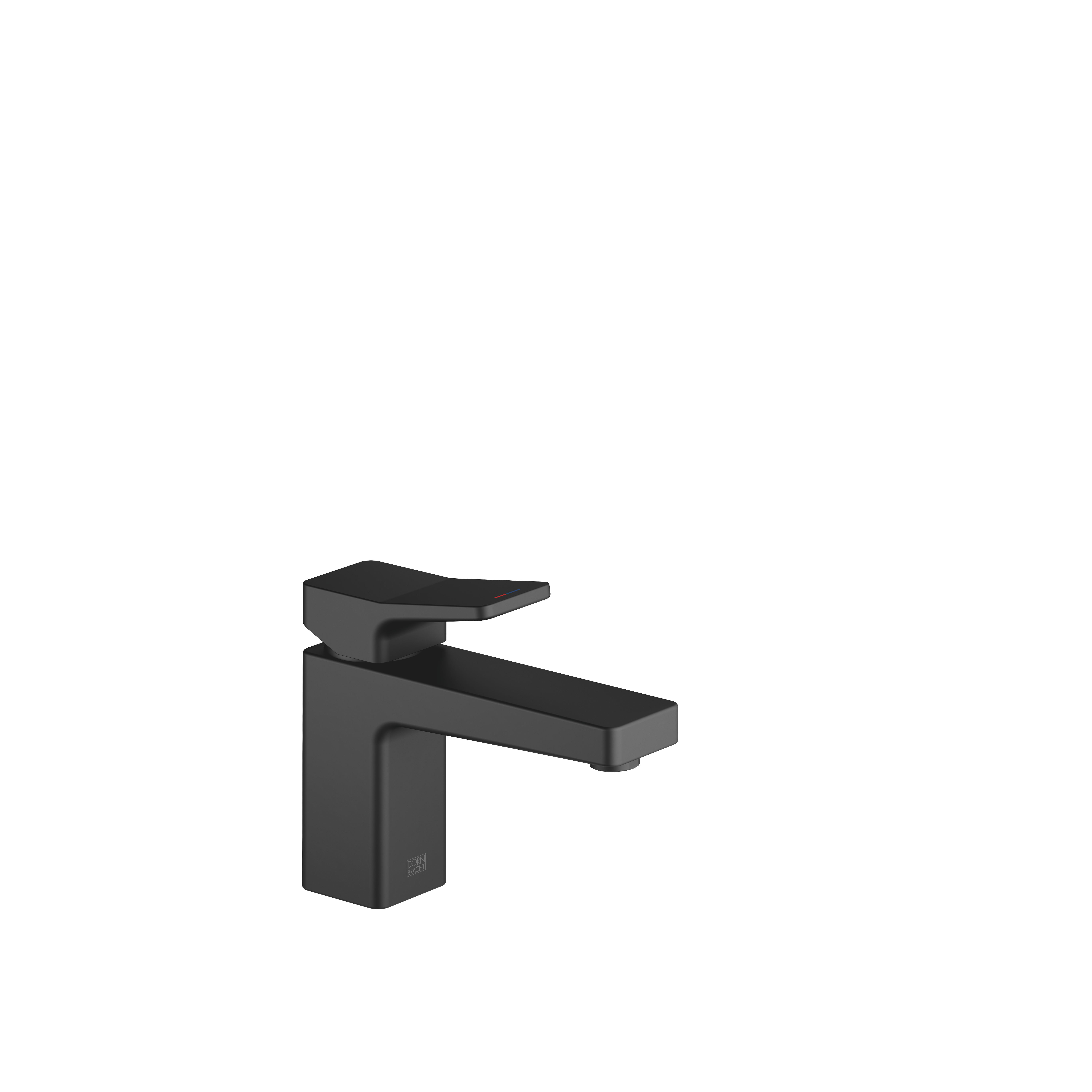 ДОРНБРАХТ ЯРРЕ Смеситель для раковины, однорычажный, без донного клапана - Мягкий Черный DornBracht YARRE 33526832-69
