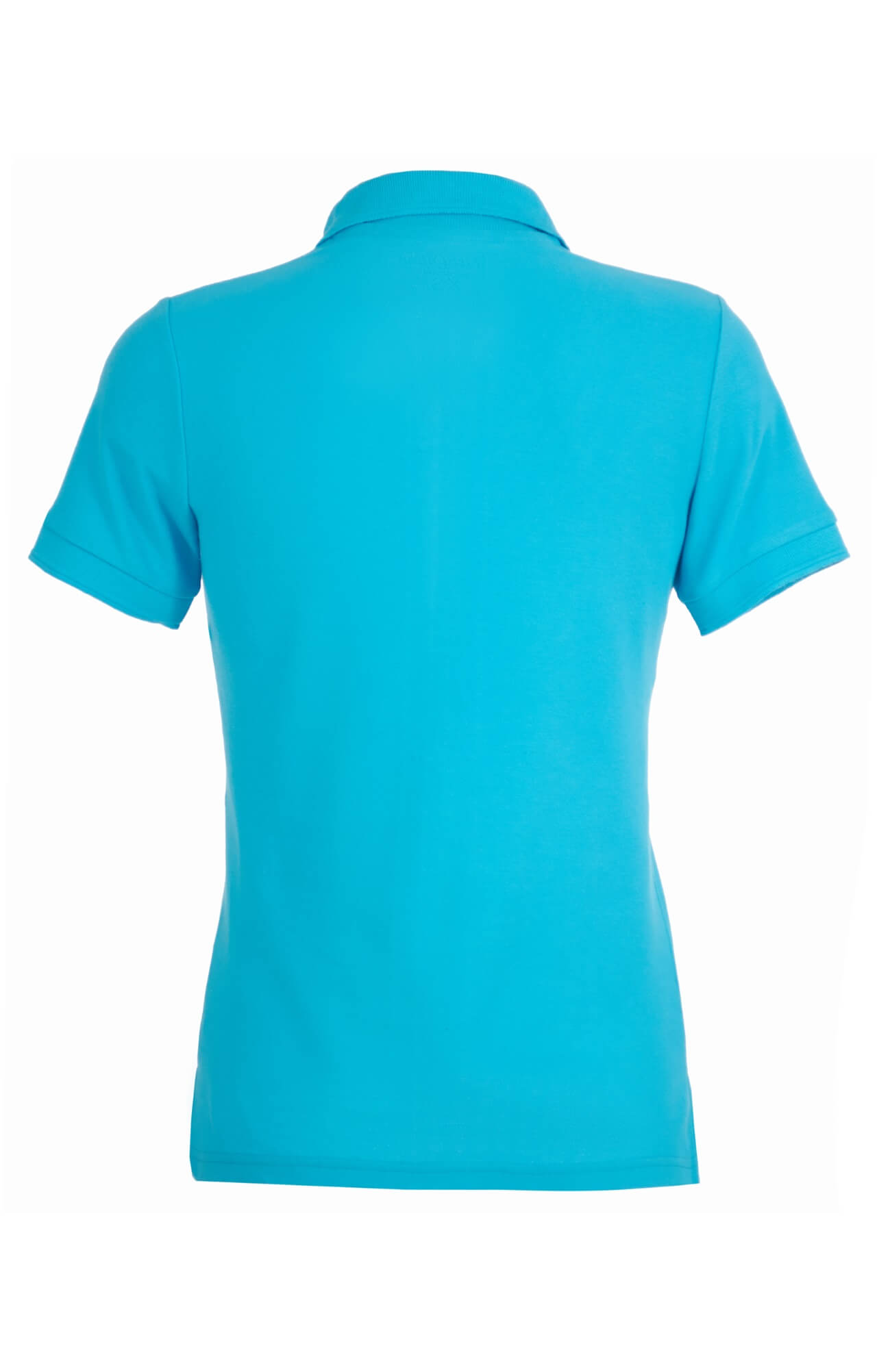 62175 Тенниска-поло женская бирюзовая LUXE  Одежда для салонов красоты  размер XS  - Вид №3