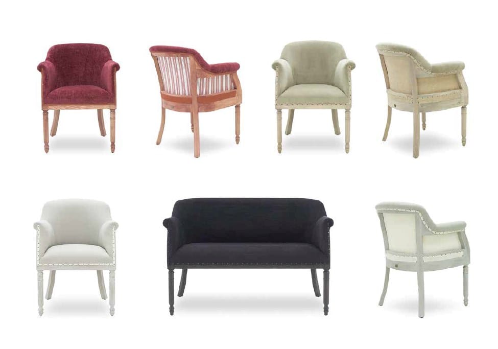 Бархатный стул с подлокотниками CREARTE COLLECTIONS Paris Essence ARCH-00138109 - Вид №18