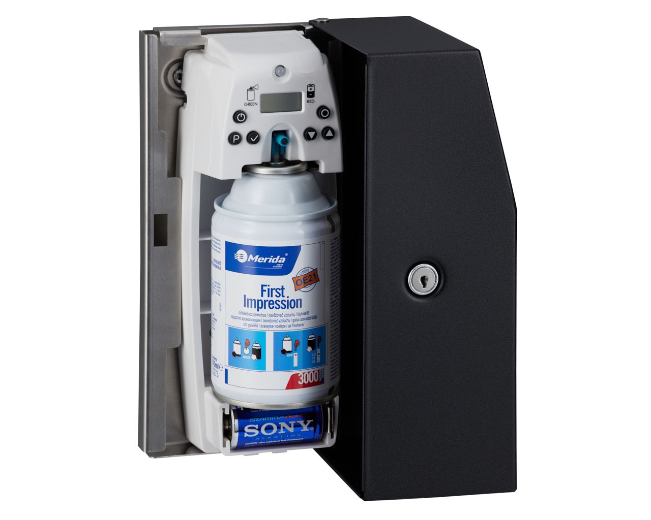 GSC018 Корпус освежителя воздуха STELLA BLACK LINE, черный Merida  - Вид №3