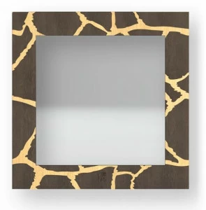 LIGNIS® Квадратное настенное зеркало в раме Dolcevita animalier 12.014