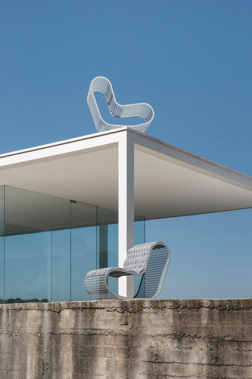 GANDIABLASCO Садовое кресло-качалка из алюминия Buit sun-id-1417512 - Вид №7