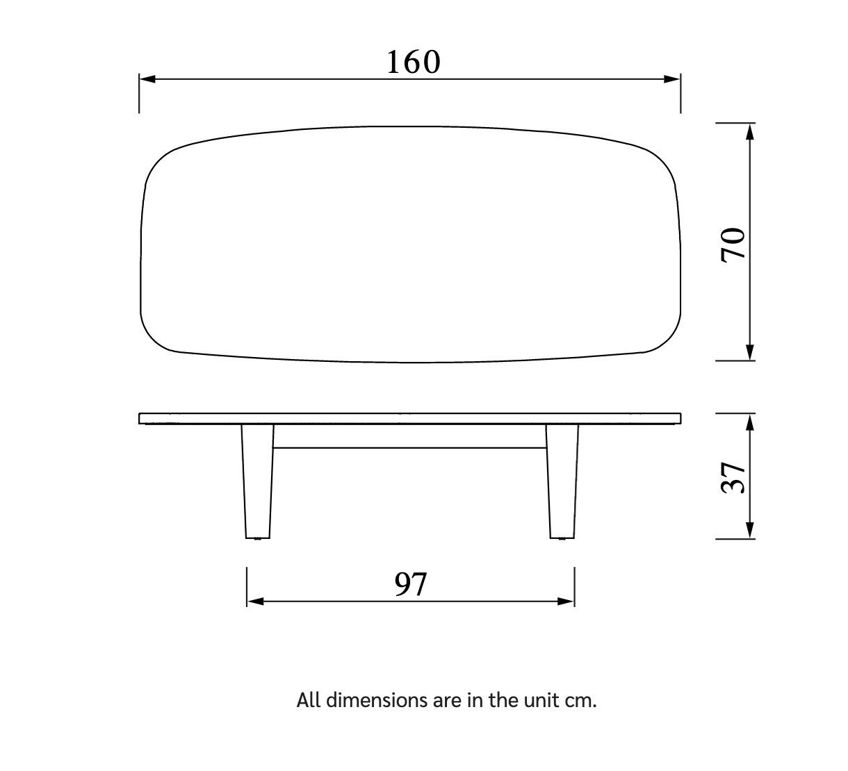 Прямоугольный журнальный столик из травертина и дерева Classicon Matéria ARCH-00084420 - Вид №11